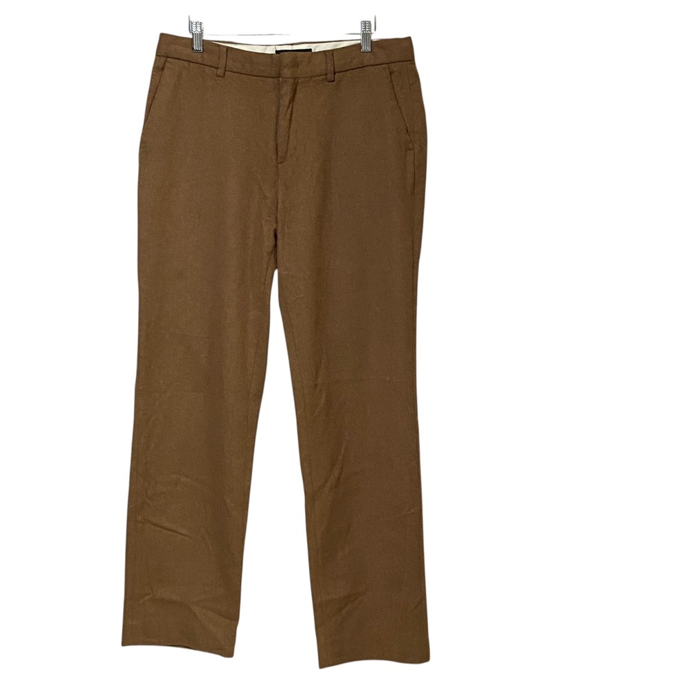 Scotch & Soda Mens Brown Wool Blend Tailored Trousers Pants W31 L32 158375
